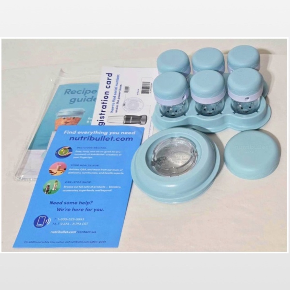 Baby Blue Food Storage Set